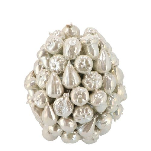 Keramik Vase Wald Früchte Perle D15cm H16cm