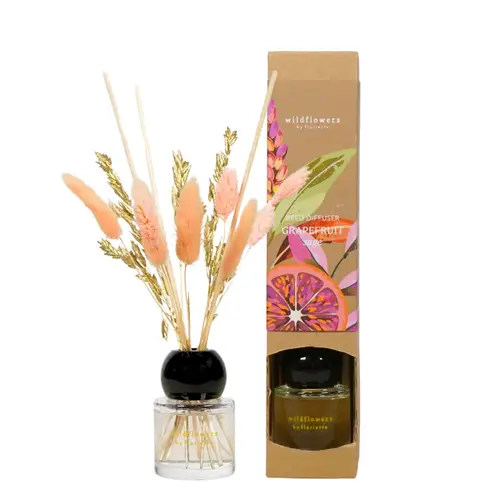 Duftstäbchen +Trockenblumen 50ml Grapefruit Sage