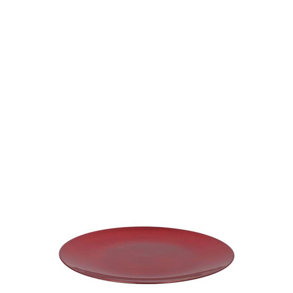 Melamine Teller Lisa rot Rund 18x18×02cm