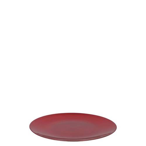 Melamine Teller Lisa rot Rund 18x18×02cm