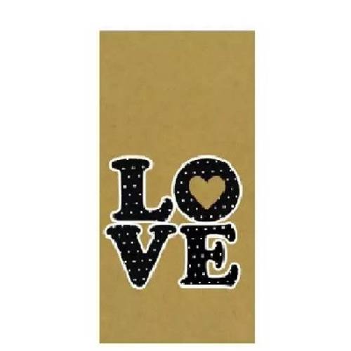 Karte Love 05x10cm x20 