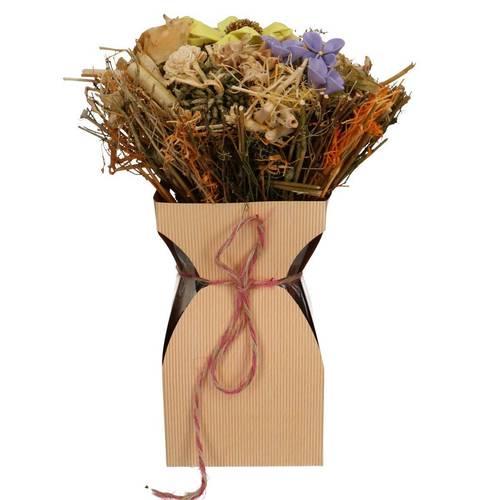Strausstasche BasicLine orange D11.5cm H21cm