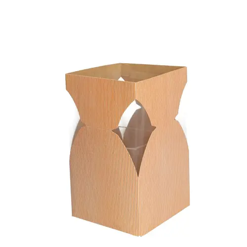 Strausstasche BasicLine orange D11.5cm H21cm