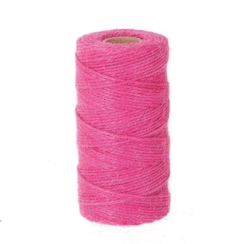 Seil Jute 2mm 100m rosa