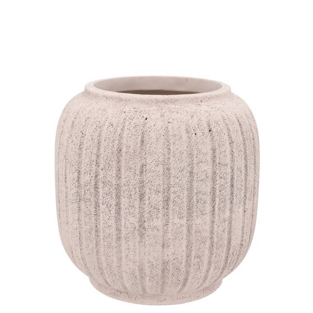 Beton Laterne weiss 21×21×21cm