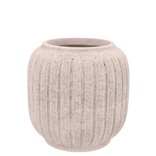 Beton Laterne weiss 21×21×21cm