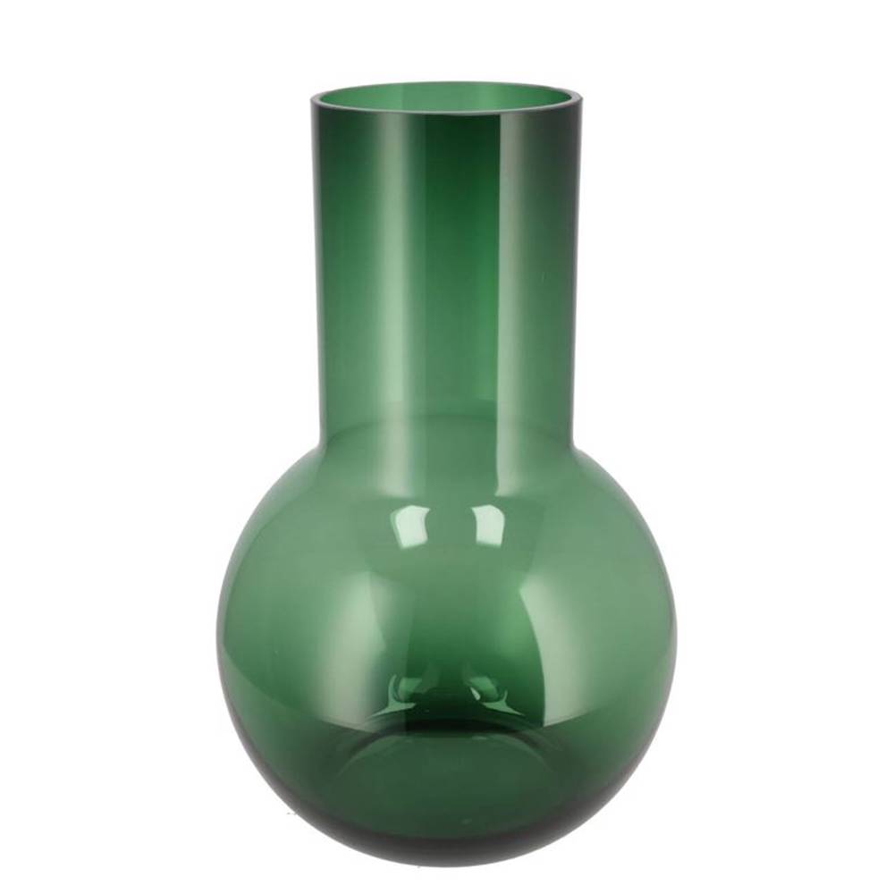 Glas Vase Filou dunkel grün D27cm H41cm