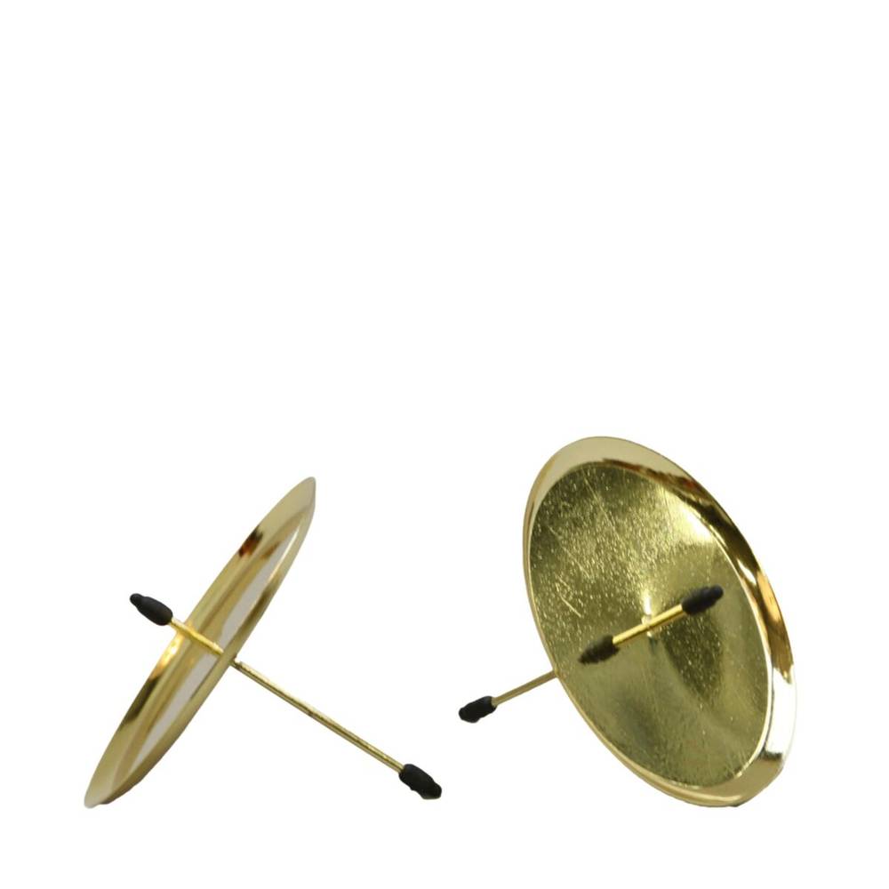 Kerzenhalter gold D06cm x4