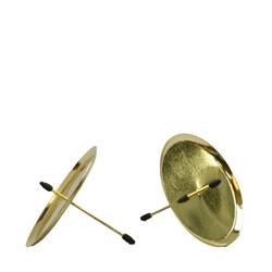 Kerzenhalter gold D06cm x4