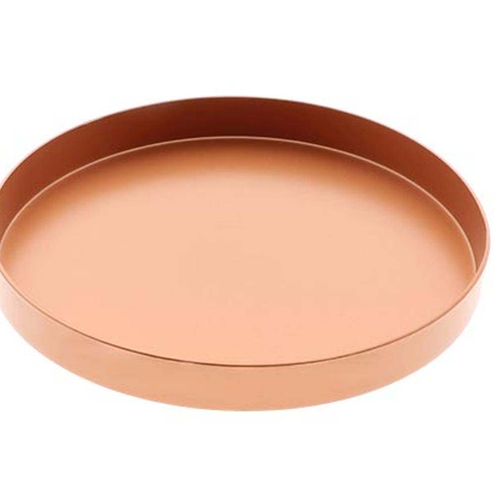 Melamine Teller kupfer D27cm H03cm