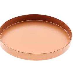 Melamine Teller kupfer D27cm H03cm