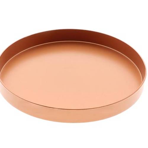 Melamine Teller kupfer D27cm H03cm
