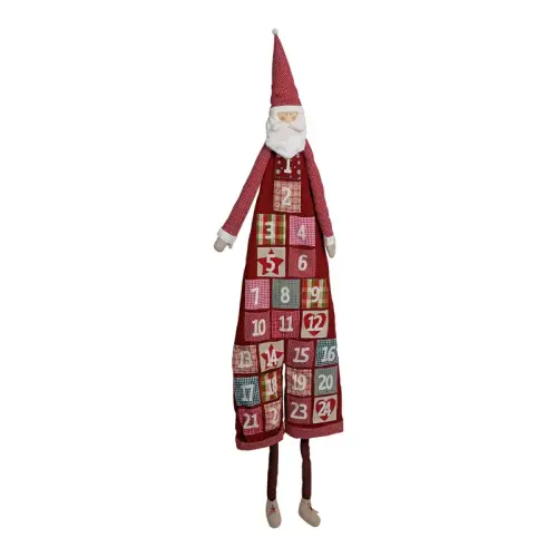 Adventskalender Nikolaus Plüsch/Textil 180cm