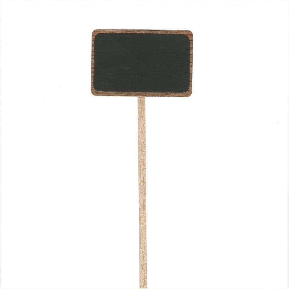 Stecketikett Holz D10x06.5cm L40cm 