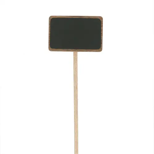 Stecketikett Holz D10x06.5cm L40cm 