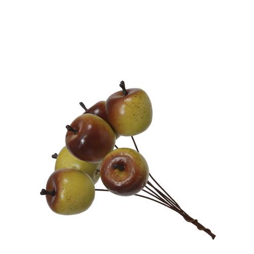 Apfel auf Draht grün 30mm x36