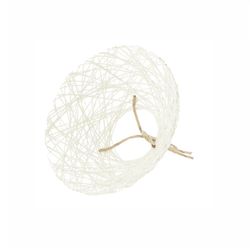 Strausshalter Paperweb weiss D25cm