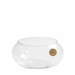 Glas Eco Schale Rund D25cm H10cm
