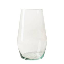 Glas Vase Hubert D19cm H32cm
