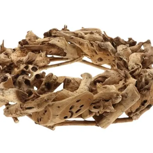 Kranz Holz braun D45cm