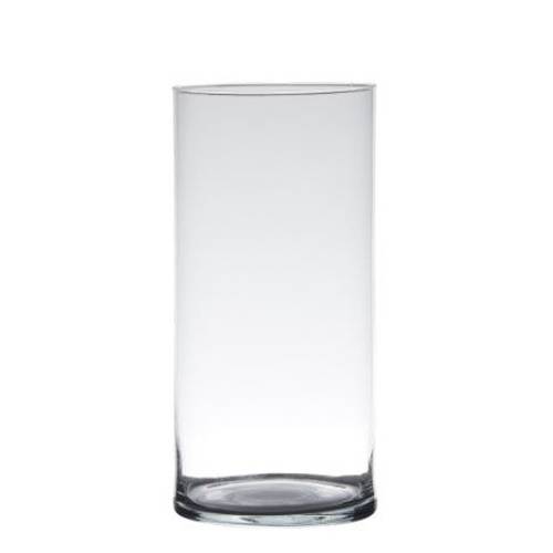 Glas Zylinder transparant D12cm H30cm 
