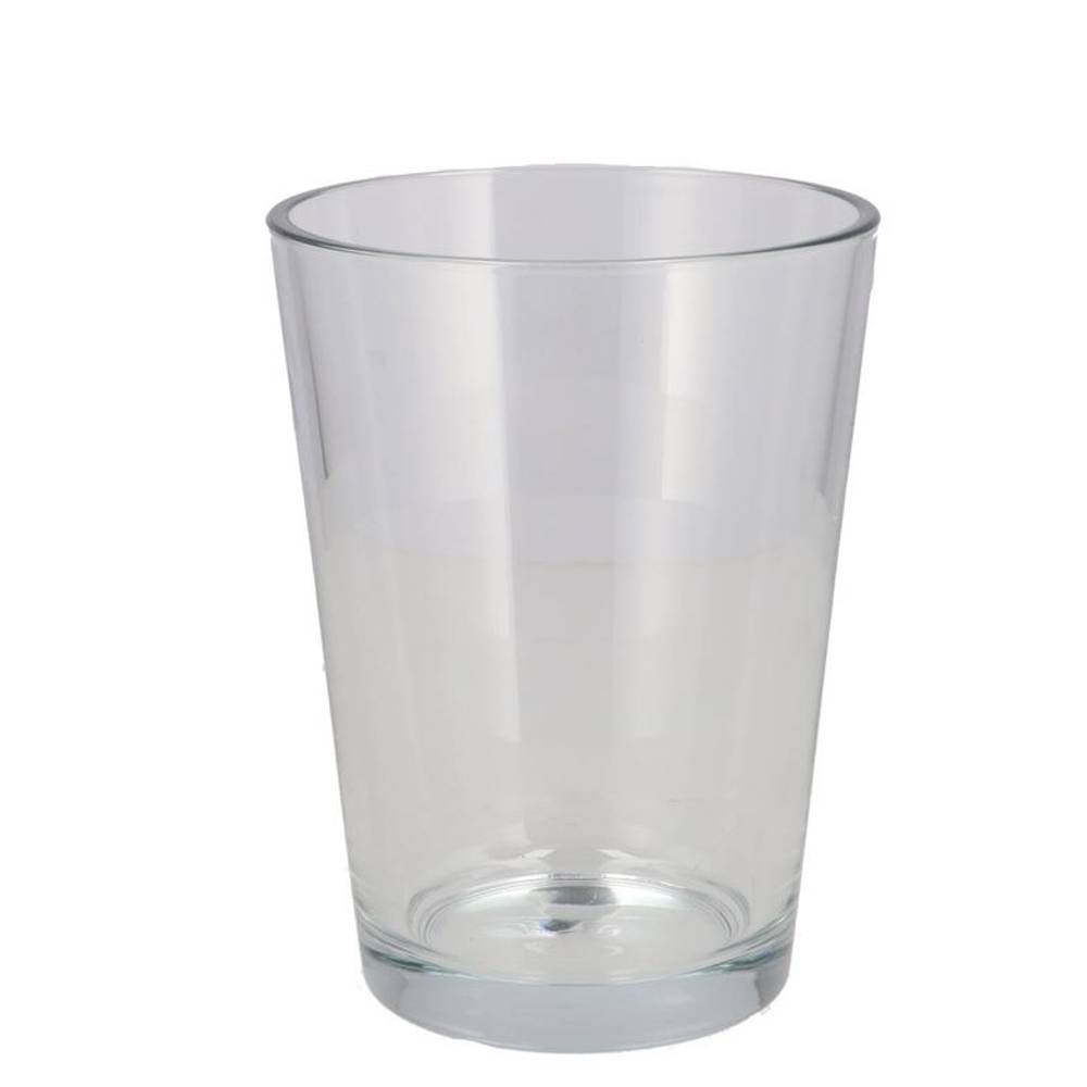 Glas Vase schwer D15cm H20cm