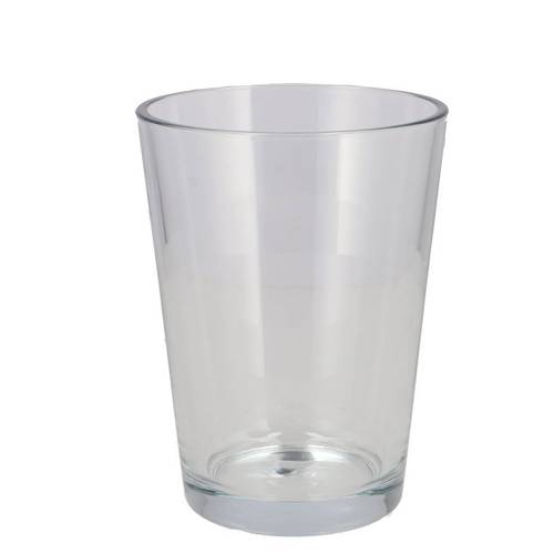 Glas Vase schwer D15cm H20cm
