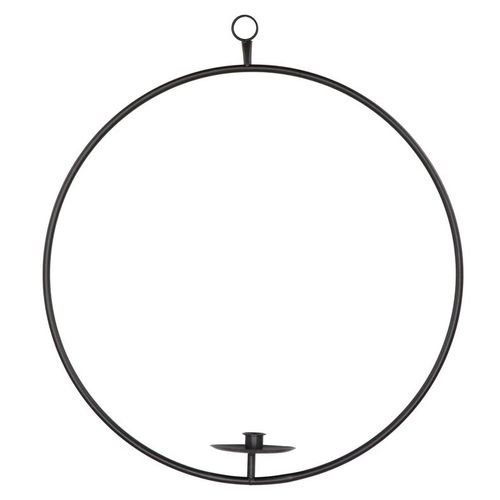 Kerzenständer Ring hang schwarz D53cm