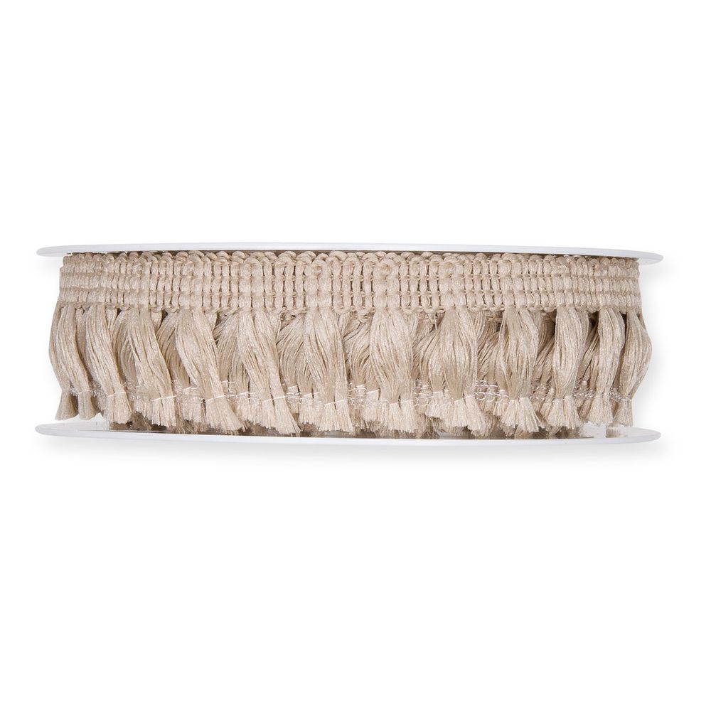 Band Fringe taupe 25mm 07m