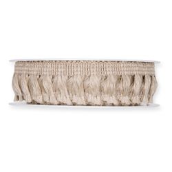 Band Fringe taupe 25mm 07m