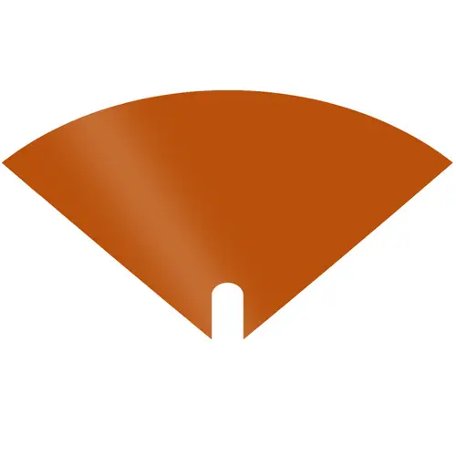 Tüte Moon Isa orange 30x30cm x50 