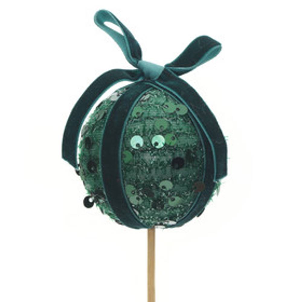 Kugel auf Stab Bon Bon grün L50cm D06cm