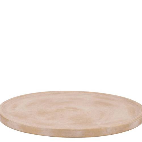 Keramik Teller Porto gold 35x35x2cm