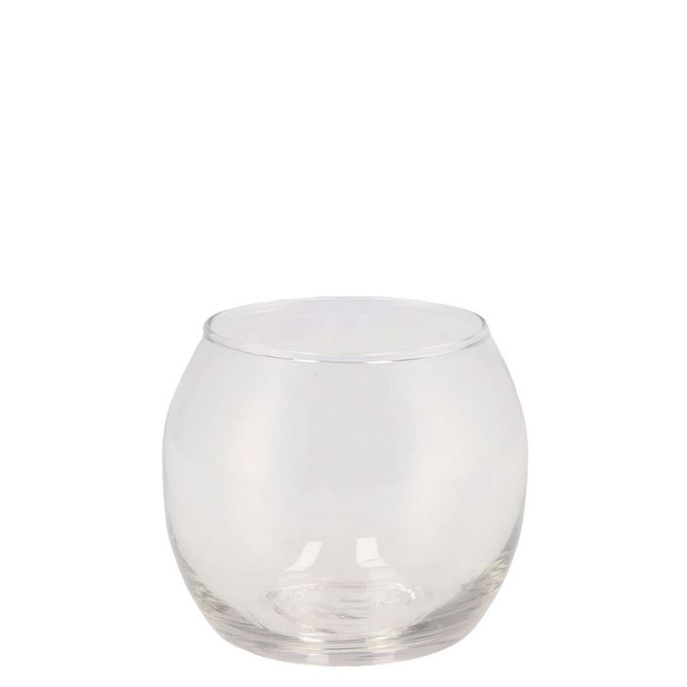 Glas Vase Kugel D08cm H07cm