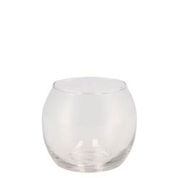 Glas Vase Kugel D08cm H07cm