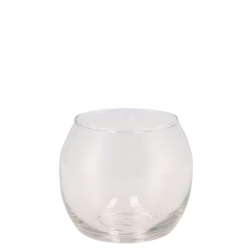 Glas Vase Kugel D08cm H07cm