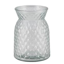 Glas Vase Diamant D12cm H16cm