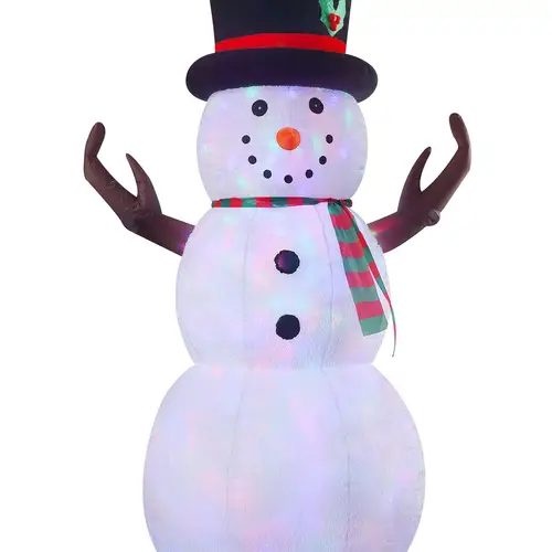 Aufblasbar Schneemann LED 142x102x244cm +Motor
