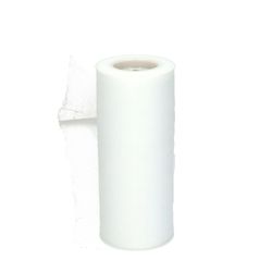 Dekostoff Band 150mm Tule weiss 23m