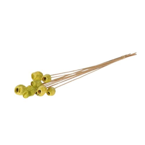 Trocken Bellgums auf Stab grün D03cm H50cm