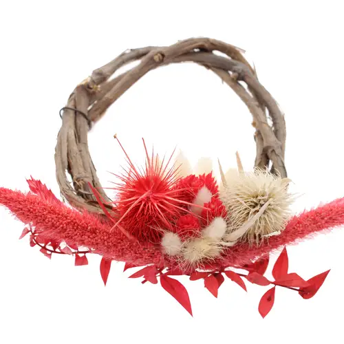 Traubenring Rubin rot D15cm