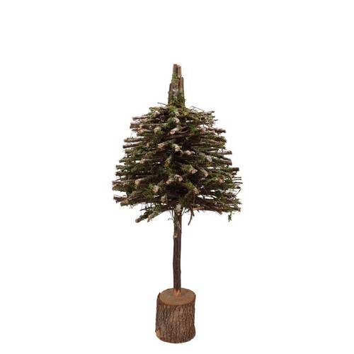 Baum Pappelmoos grün 20x20x50cm