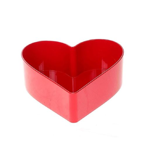 Melamine Herz rot 22x20x7.5cm