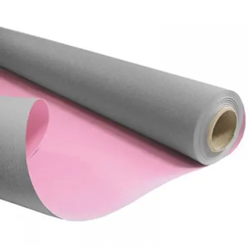 Papier Rolle 80cm Duo grau/rosa 60gr 40m