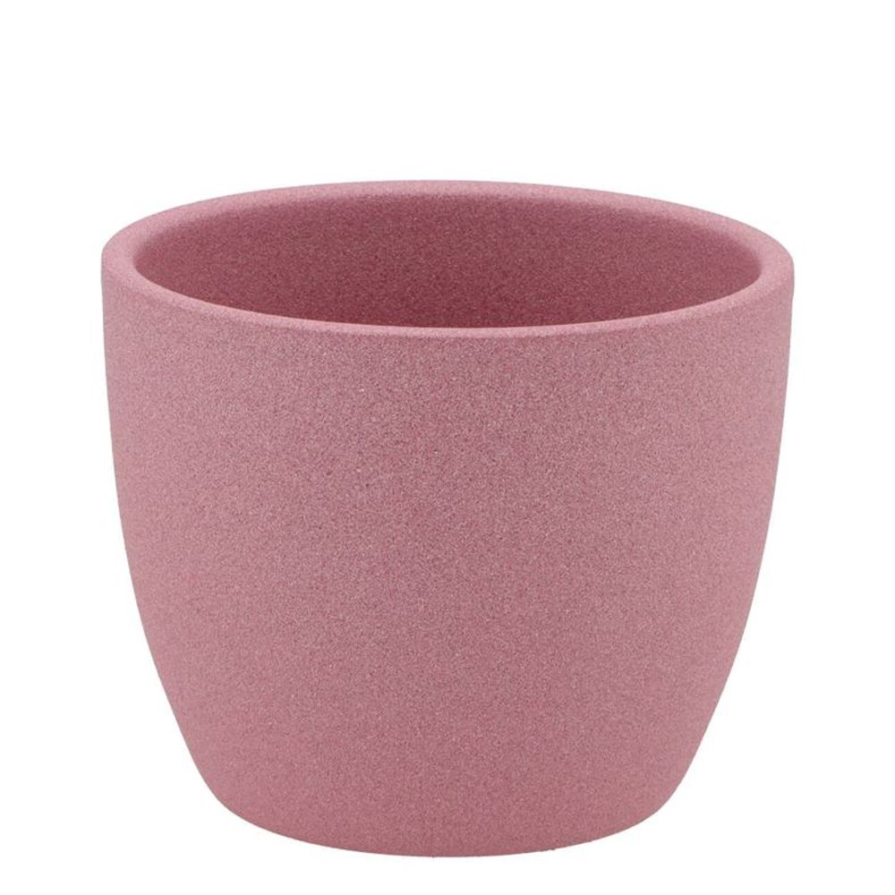 Keramik Orchidee Übertopf rosa D10cm