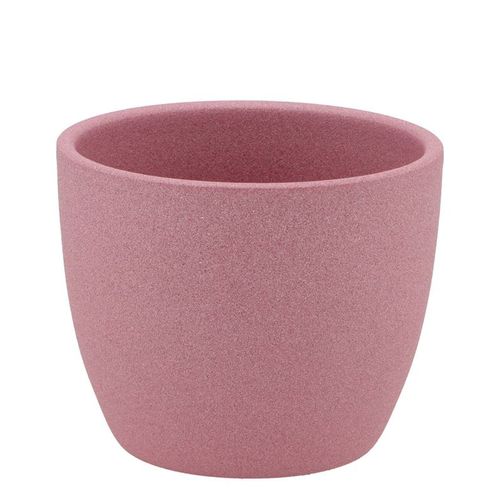 Keramik Orchidee Übertopf rosa D10cm