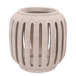 Beton Laterne weiss 24×24×24cm