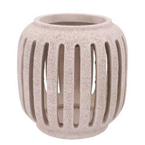 Beton Laterne weiss 24×24×24cm