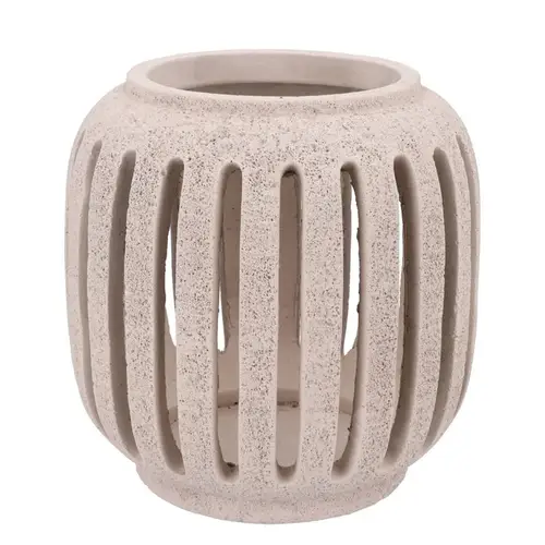 Beton Laterne weiss 24×24×24cm