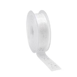 Band Wonderful Star weiss 23mm 25m 